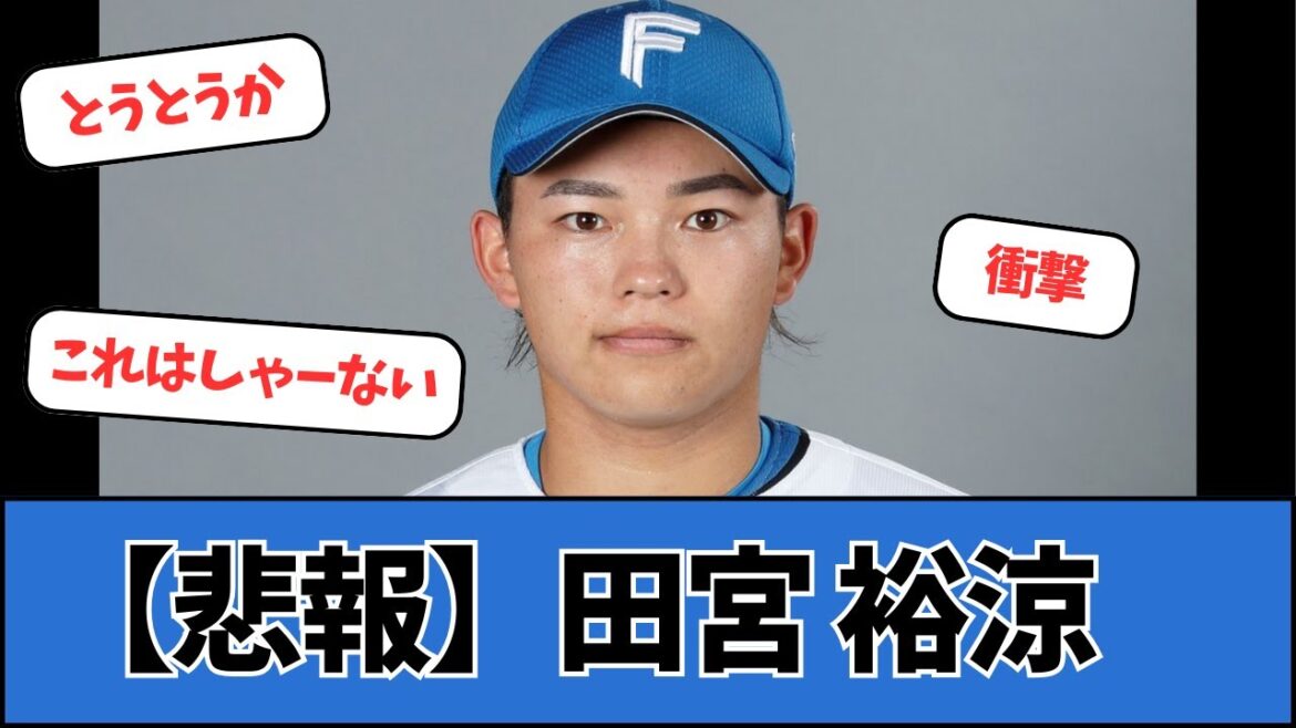 【悲報】日ハム、田宮裕涼