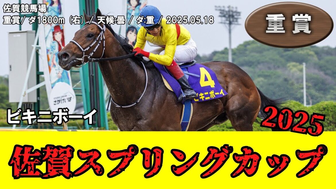 【競馬】 佐賀スプリングカップ （佐賀） 2025 / ビキニボーイ