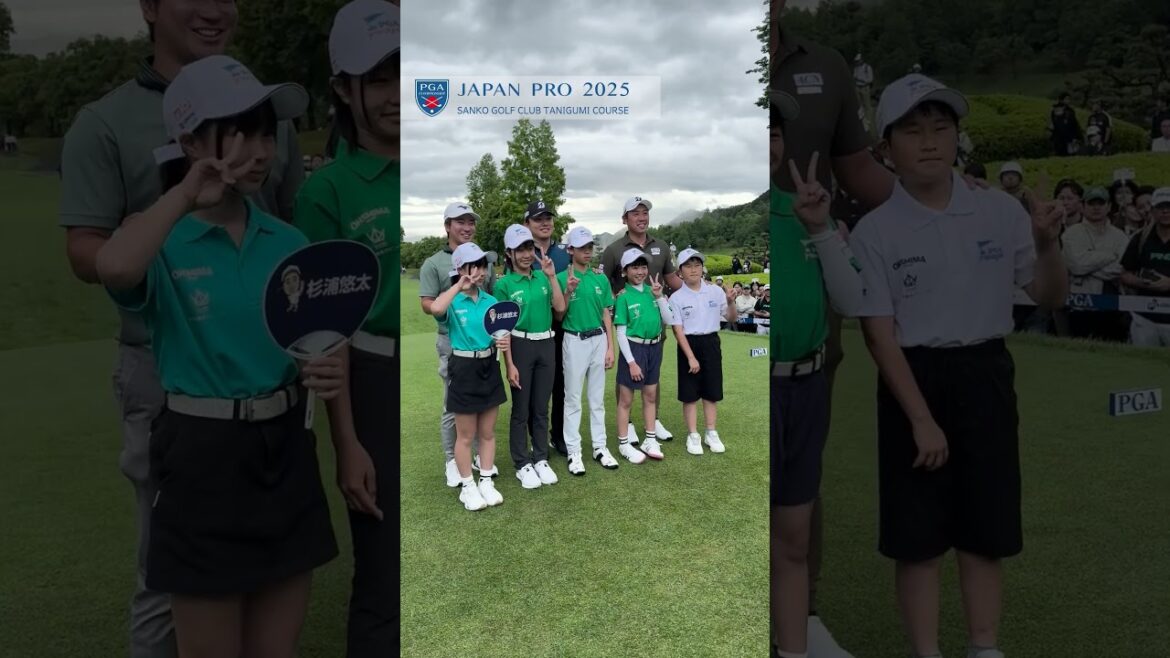2025 第92回日本プロゴルフ選手権 FR エスコートキッズ 2025 第92回日本プロゴルフ選手権 FR エスコートキッズ