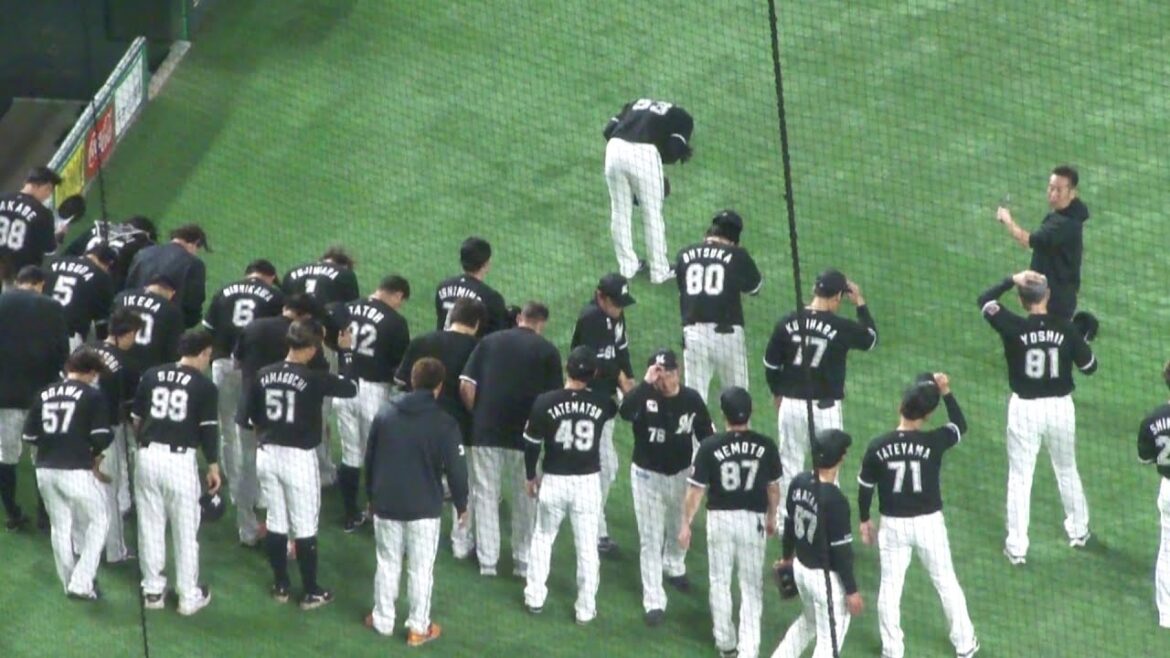 千葉ロッテマリーンズ 木村優人が堀内謙伍をセカンドフライに打ち取って試合終了　楽天 2 - 5 ロッテ　2025年5月15日(木)　東京ドーム