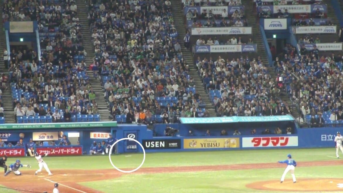 ヤクルト 内山壮真 先制タイムリーヒット　ヤクルト vs 中日　2025年5月27日(火)　神宮球場