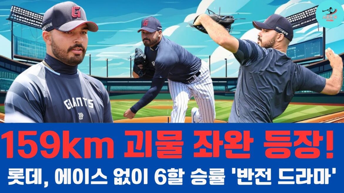 159km 괴물 좌완 등장! 롯데, 에이스 없이 6할 승률 ‘반전 드라마’#롯데자이언츠 #롯데감보아 #KBO리그 #159km