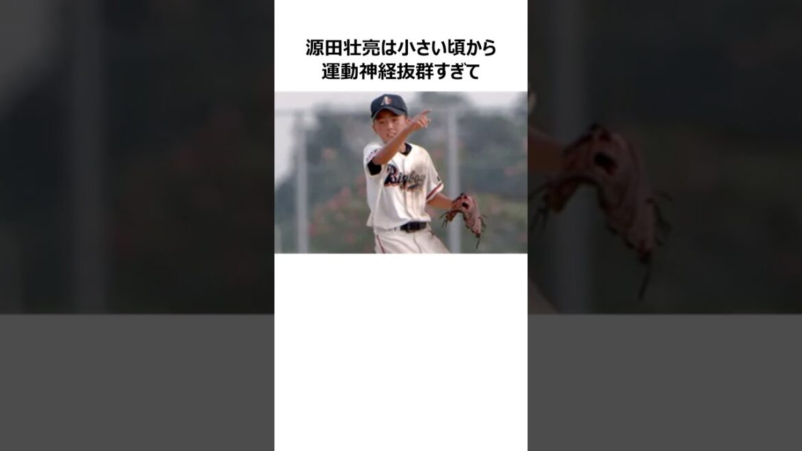 【神童】西武・源田壮亮の幼少期に関する雑学
