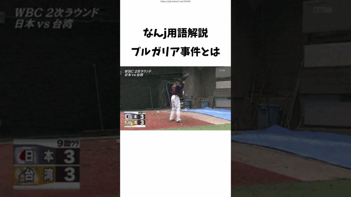 なんj用語解説「ブルガリア事件」とは？ #野球　#2ch  #プロ野球