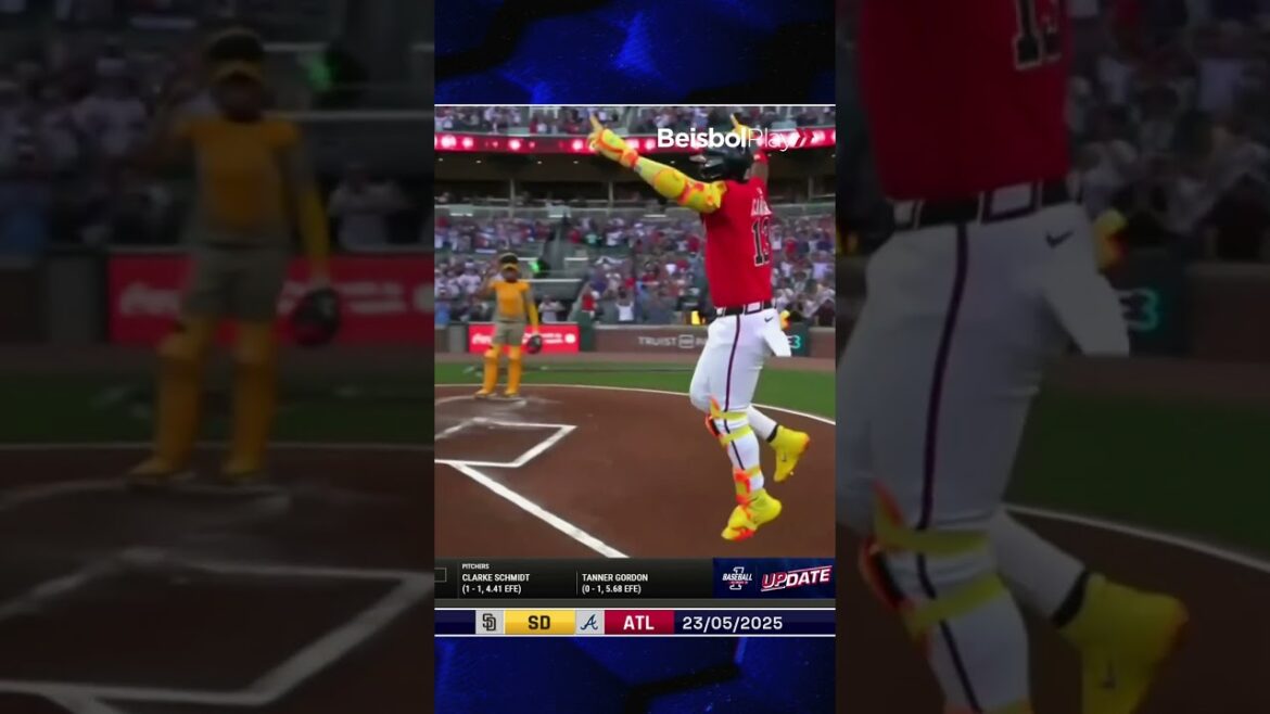 ¡AL PRIMER PITCHEO! Ronald Acuña Jr. se lució con jonrón en su primer turno ¡AL PRIMER PITCHEO! Ronald Acuña Jr. se lució con jonrón en su primer turno