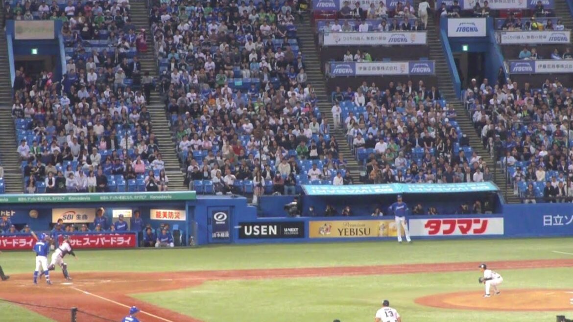 ヤクルト 中村悠平 盗塁阻止でナイスプレー 　田中幹也は盗塁失敗　ヤクルト vs 中日　2025年5月29日(木)　神宮球場