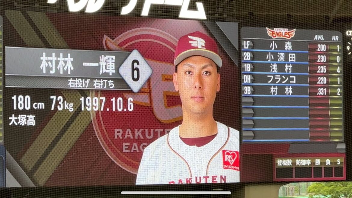 イーグルス試合前スタメン発表 (4カードぶり勝ち越しの日)【西武3-6楽天】2025/5/29