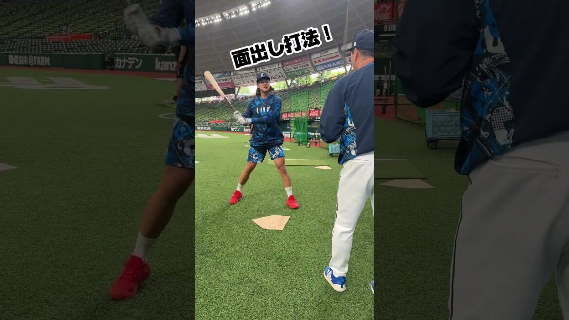 【柵越え！？】髙橋光成投手の打撃練習！