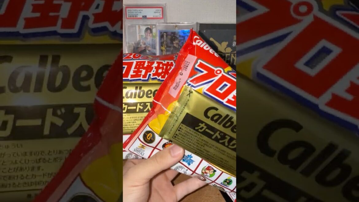 【2025プロ野球チップス】コンビニから 箔サインを狙う！！！ #sportscards #野球 #プロ野球 #プロ野球チップス #野球カード #shorts