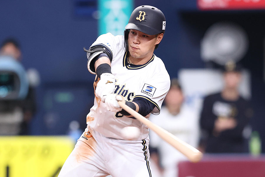 オリックス・麦谷祐介【写真：栗木一考】