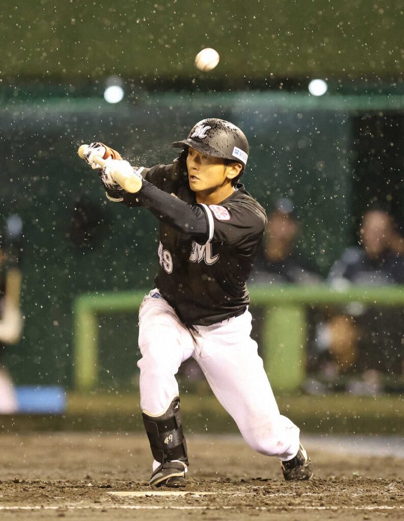 ロッテ ドラフト6位・立松由宇はほろ苦初スタメン 2失策に3三振「後手後手に回ってしまった」（スポニチアネックス） - Yahoo!ニュース - Yahoo!ニュース