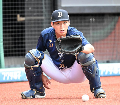 【オリックス】本田圭佑と石川亮が今季初の出場選手登録 捕手登録はこの日5人に – nikkansports.com オリックス石川亮(2024年撮影)