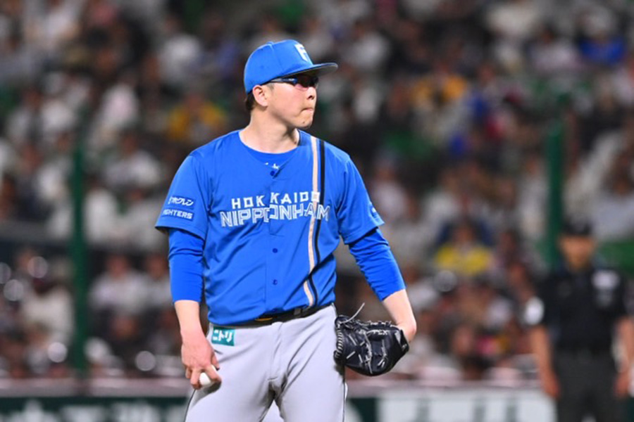 日本ハム・生田目翼【写真：古川剛伊】