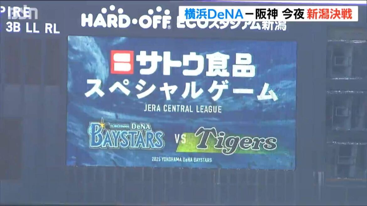 絶好の野球観戦日和!『横浜DeNA 対 阪神』いよいよ今夜“新潟決戦” エコスタで「diana」も最終調整（ＢＳＮ新潟放送） - Yahoo!ニュース