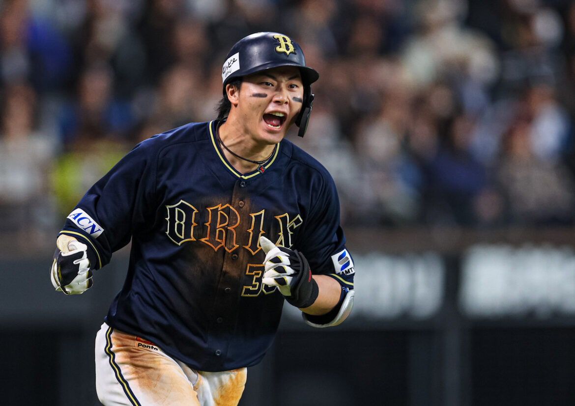 オリックスの広岡が逆転満塁本塁打 プロ野球・日本ハム―オリックス（時事通信） - Yahoo!ニュース - Yahoo!ニュース
