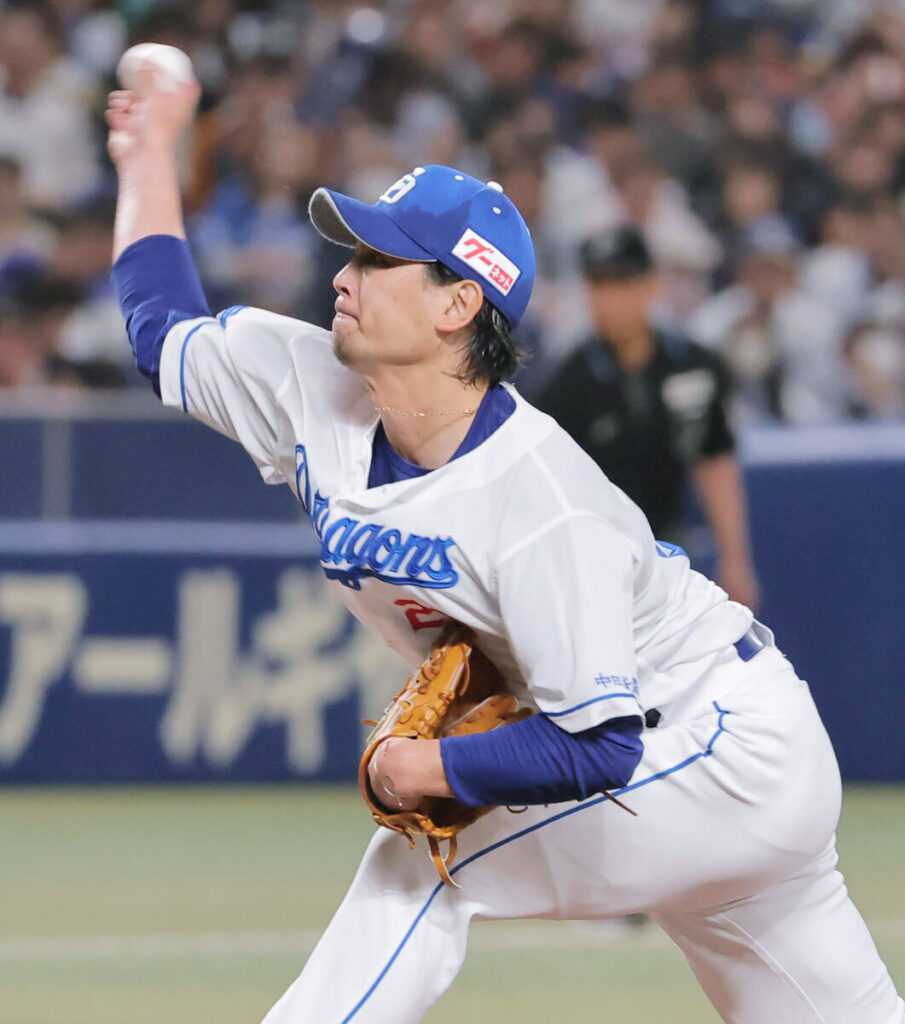 【中日】涌井秀章、４２年ぶり快挙！４球団で１０勝以上 ６回４安打無失点で中日で通算１０勝目（スポーツ報知） - Yahoo!ニュース - Yahoo!ニュース