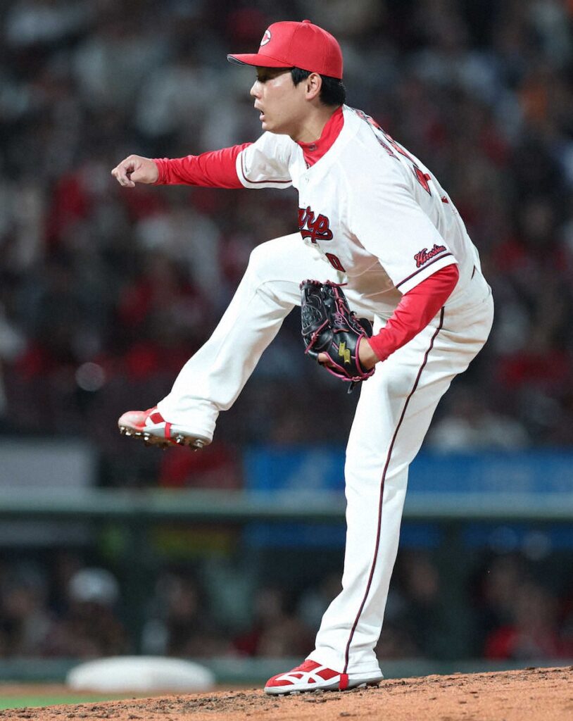 広島・栗林 8回僅差も1回を3人斬り「ゼロで抑えないといけない場面に変わりはない」（スポニチアネックス） - Yahoo!ニュース - Yahoo!ニュース