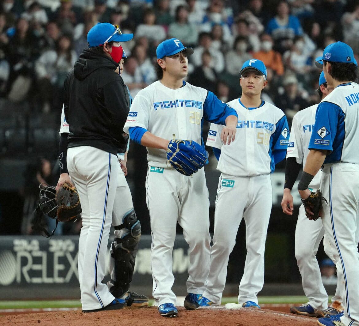 日本ハム 連勝は5でストップ 野村が左脇腹の違和感で途中交代、今後は判断を待つことに（スポニチアネックス） - Yahoo!ニュース - Yahoo!ニュース