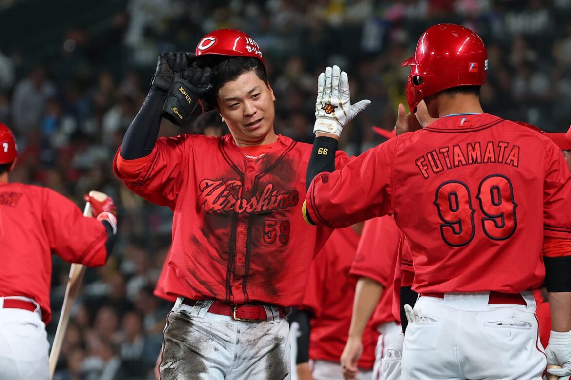 【広島】代走の大盛穂が大仕事！中前打で一気に本塁へ 新井監督も興奮「すごい走塁」（東スポWEB） - Yahoo!ニュース - Yahoo!ニュース