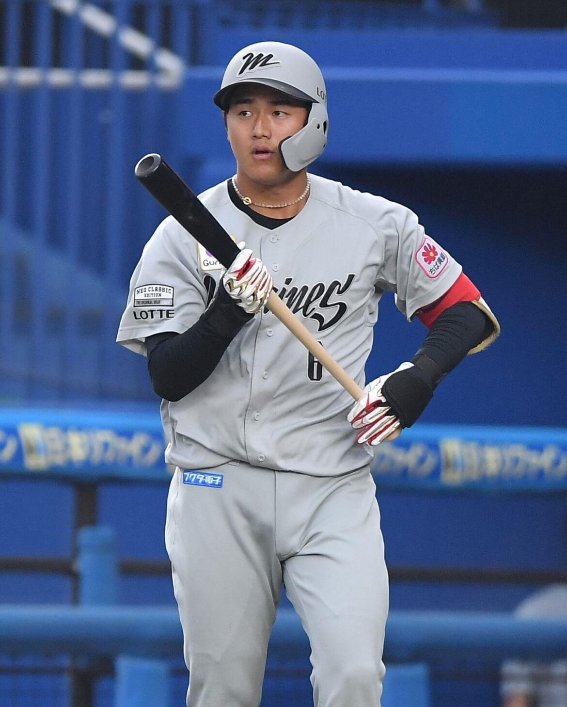 プロ初のサヨナラ打を放ったドラ１ルーキー、ロッテ・西川史礁 ファインダー越しに見たスター性（デイリースポーツ） - Yahoo!ニュース - Yahoo!ニュース