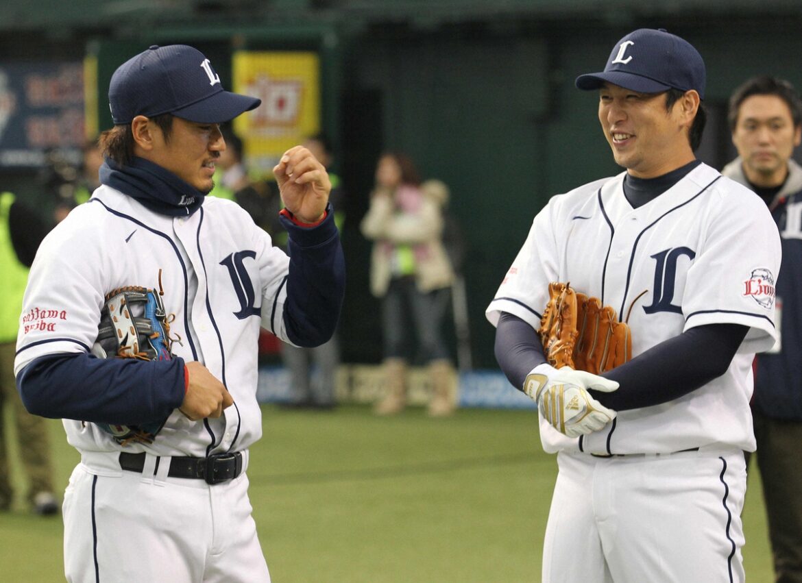 西武 08年日本一の二遊間コンビ・中島裕之氏と片岡保幸氏がセレモニアルピッチ 7・14東京ドーム(スポニチアネックス) – Yahoo!ニュース – Yahoo!ニュース 西武 08年日本一の二遊間コンビ・中島裕之氏と片岡保幸氏がセレモニアルピッチ 7・14東京ドーム(スポニチアネックス) - Yahoo!ニュース - Yahoo!ニュース