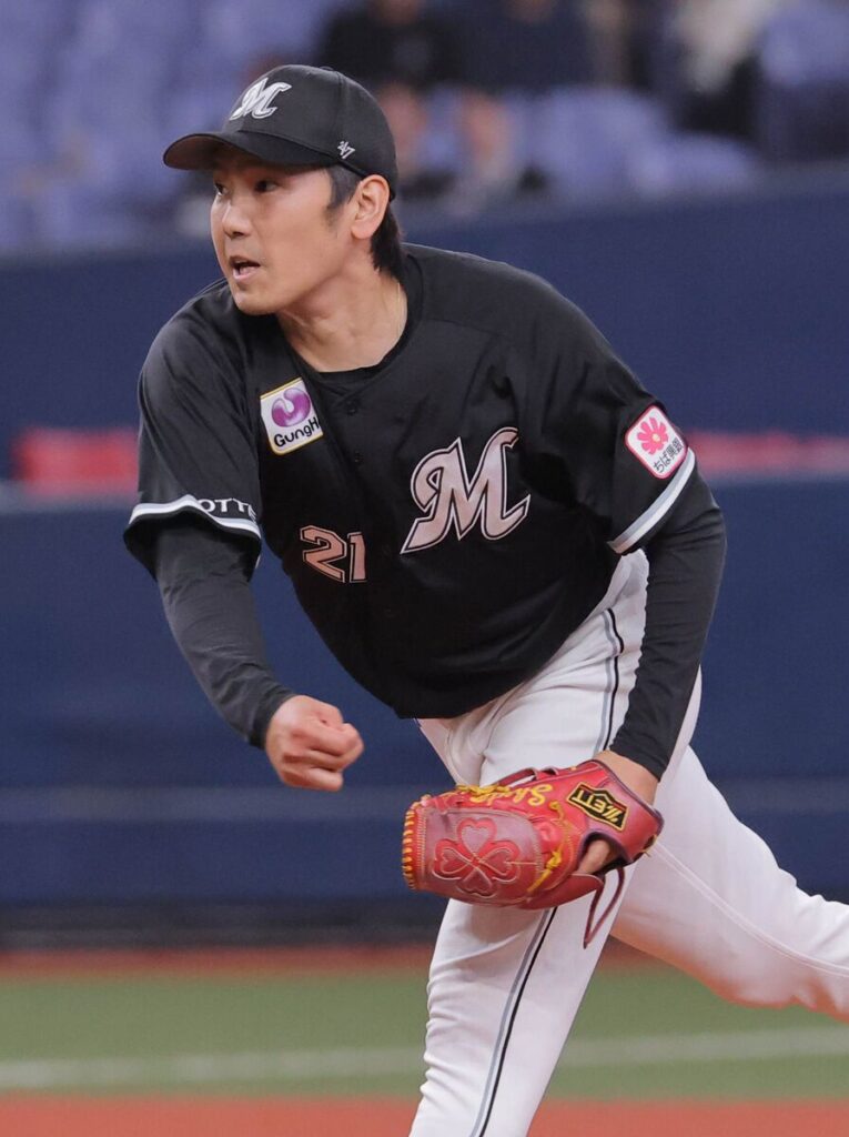 【ロッテ】石川柊太、６回１失点の好投もＦＡ移籍後初勝利＆パパ１勝はお預け…今季３１イニング目で待望の援護点（スポーツ報知） - Yahoo!ニュース - Yahoo!ニュース