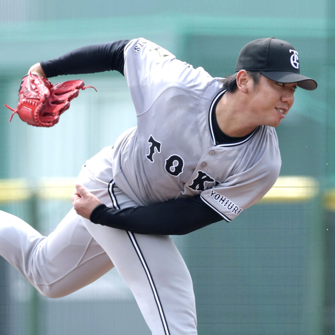 好投した巨人・又木鉄平（カメラ・宮崎　亮太）