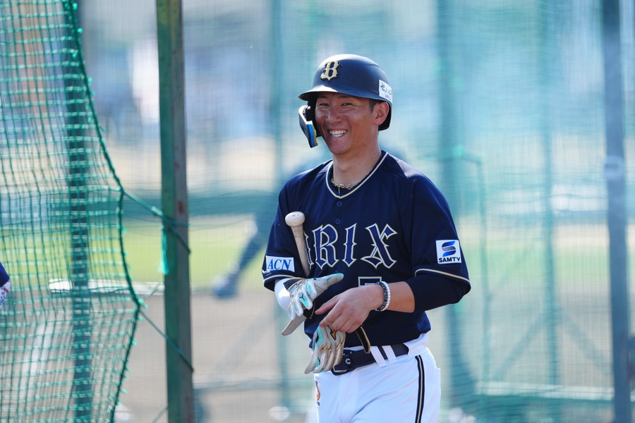オリックス・西川龍馬【写真：小林靖】