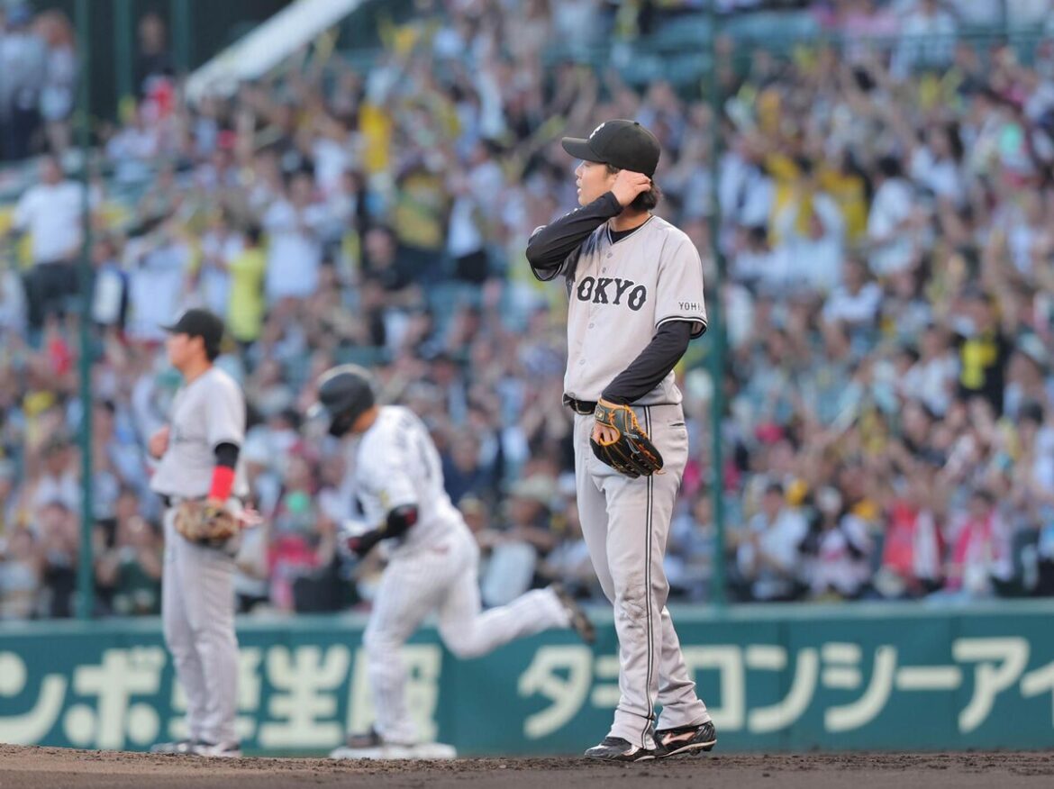 【巨人】2回に山崎伊織が大山悠輔に逆転2ラン被弾 2回に1点先取点も – スポーツ報知 2回無死一塁、大山悠輔に左越え2ラン本塁打を打たれた山崎伊織(カメラ・今成 良輔)