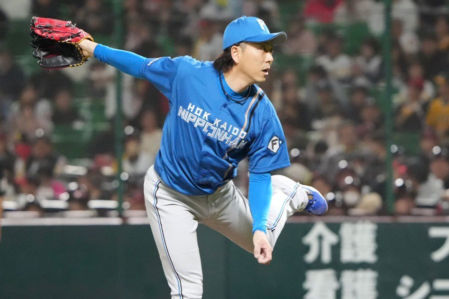 日本ハム・宮西尚生【写真：冨田成美】