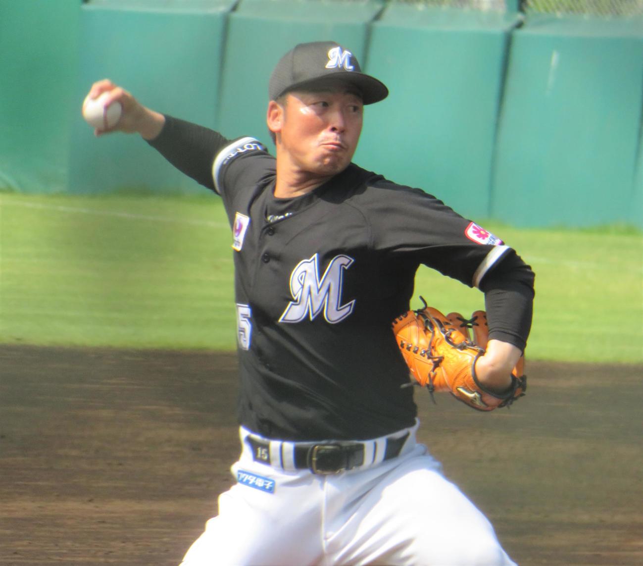 5月21日　イースタン西武戦に登板