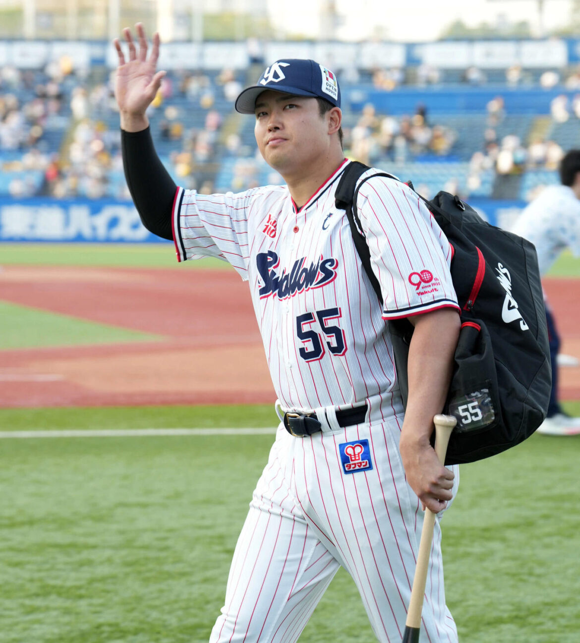 【ヤクルト】村上宗隆が塩見泰隆のリハビリを隠し撮り「おい！」笑顔でツッコまれる動画を投稿（日刊スポーツ） - Yahoo!ニュース - Yahoo!ニュース