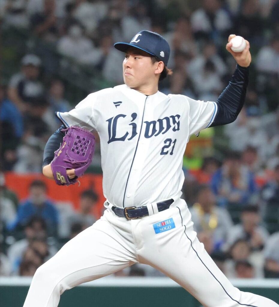 力投する武内夏暉