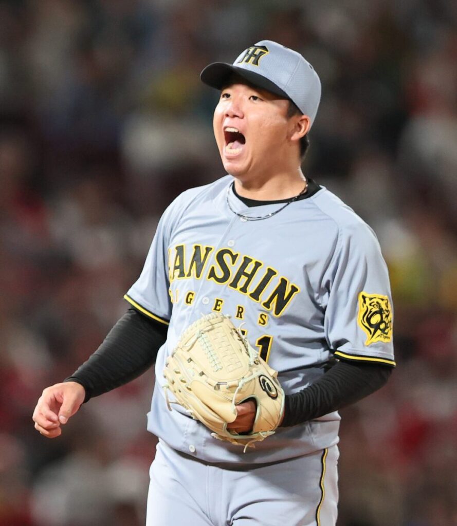 阪神・村上頌樹、認め合う巨人・山崎伊織を引き離し両リーグ単独トップ7勝目 これが球宴ファン投票中間発表1位の輝き！（サンケイスポーツ） - Yahoo!ニュース - Yahoo!ニュース