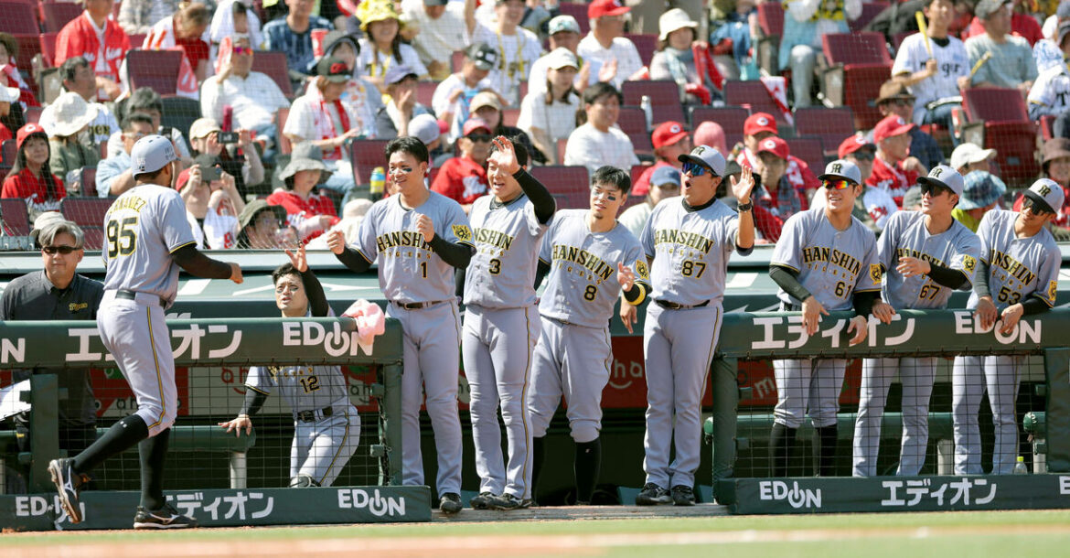 【阪神】連勝で３年連続首位で交流戦へ “カープキラー”大竹耕太郎が８回途中０封で２勝目 敵地・広島戦は９戦８勝（スポーツ報知） - Yahoo!ニュース - Yahoo!ニュース