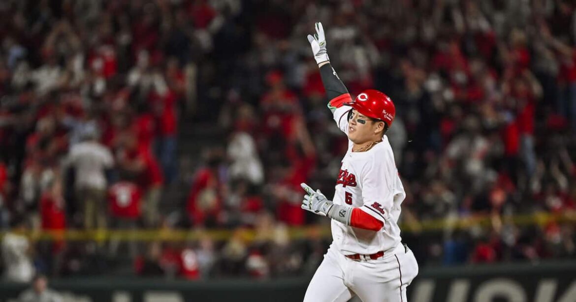 広島・小園海斗が逆転満塁弾！　チームは３連勝 - サンスポ