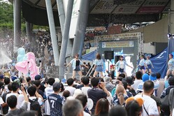  スプラッシュステージ（球団提供） 