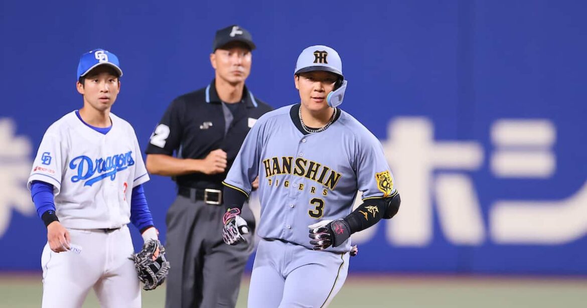 阪神、大山悠輔の2点適時二塁打で同点！　中日ベンチがリクエストも判定変わらず - サンスポ