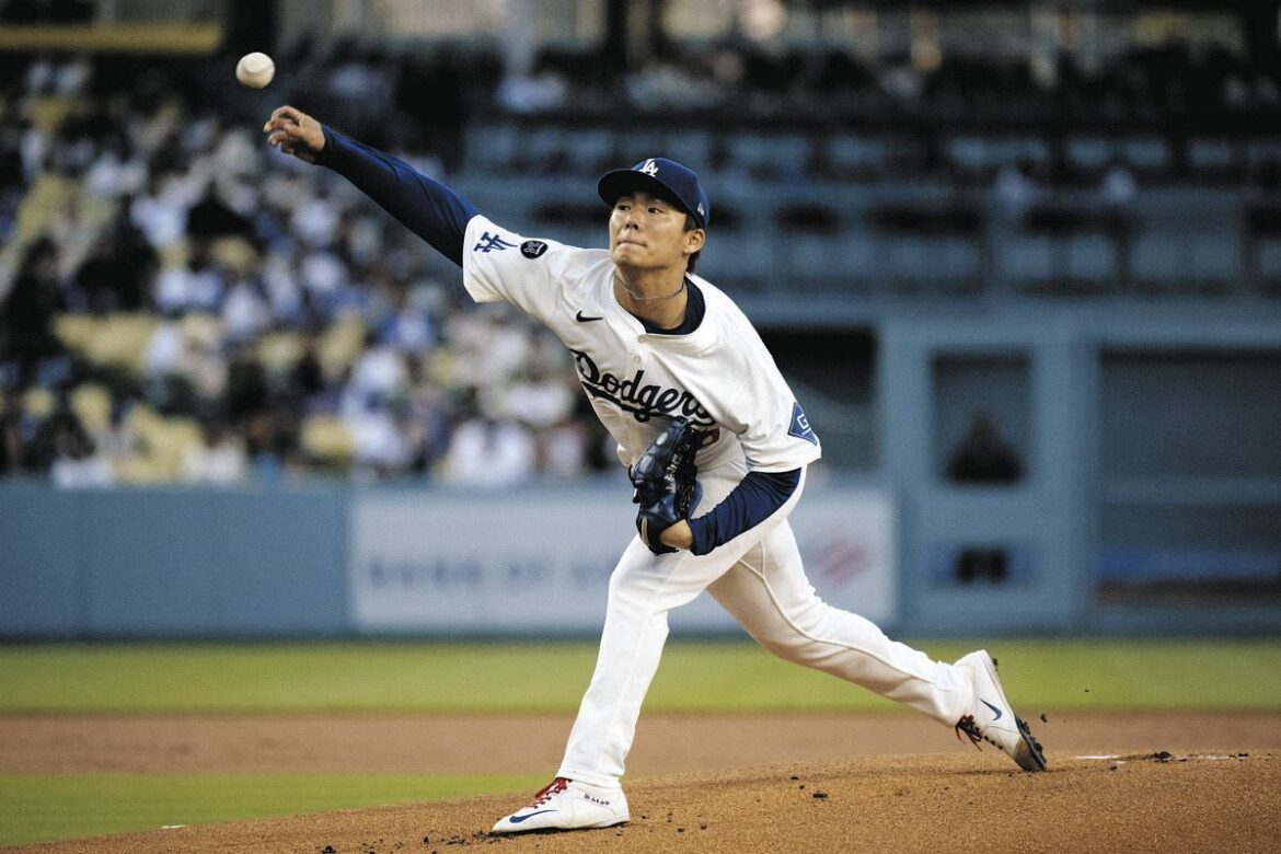 ダイヤモンドバックス戦に先発した山本由伸（AP）