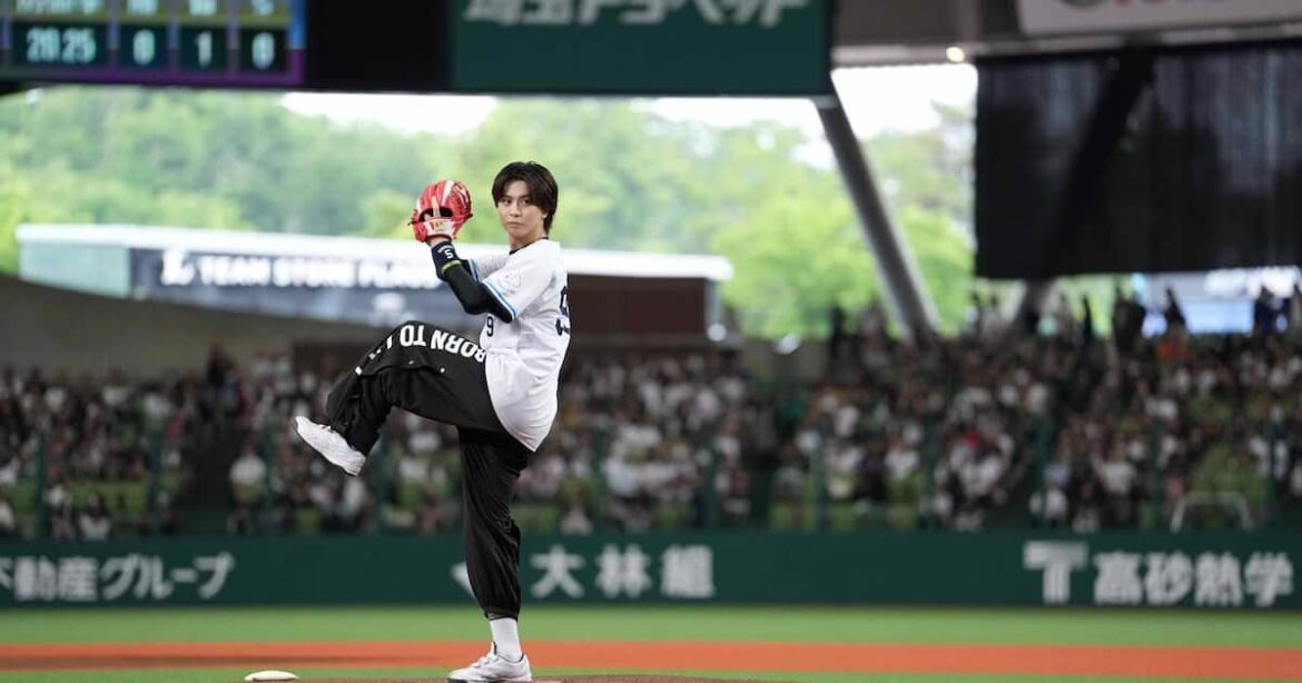 西武ファンの俳優・岡宮来夢がセレモニアルピッチ「ライオンズの勝ちにつながる投球ができた」 - サンスポ