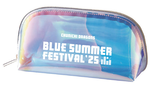 オーロラクリアポーチ（白ロゴ）