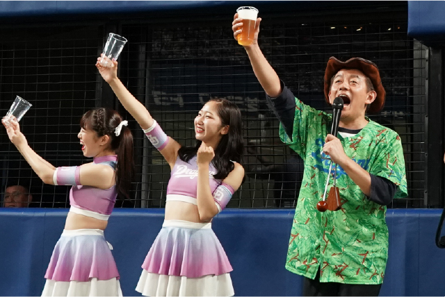 カンパイ師匠とカンパイ！