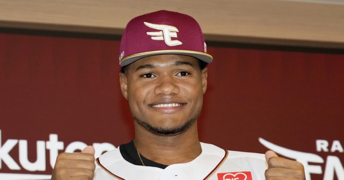 プロ野球:楽天・新外国人ゴンザレス「打点で貢献を」 入団会見 - 日本経済新聞