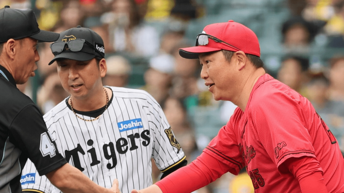 新井貴浩監督が態度を謝罪 阪神・藤川球児監督に「腹に据えかねるものがあった」 前回対戦の頭部死球発端 – 中国新聞デジタル 新井貴浩監督が態度を謝罪 阪神・藤川球児監督に「腹に据えかねるものがあった」 前回対戦の頭部死球発端 - 中国新聞デジタル