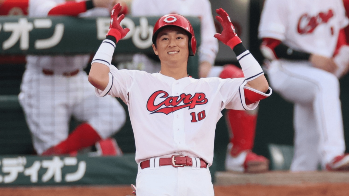 先発の佐々木泰「歓声すごかった」　5月20日ヤクルト戦 - 中国新聞デジタル