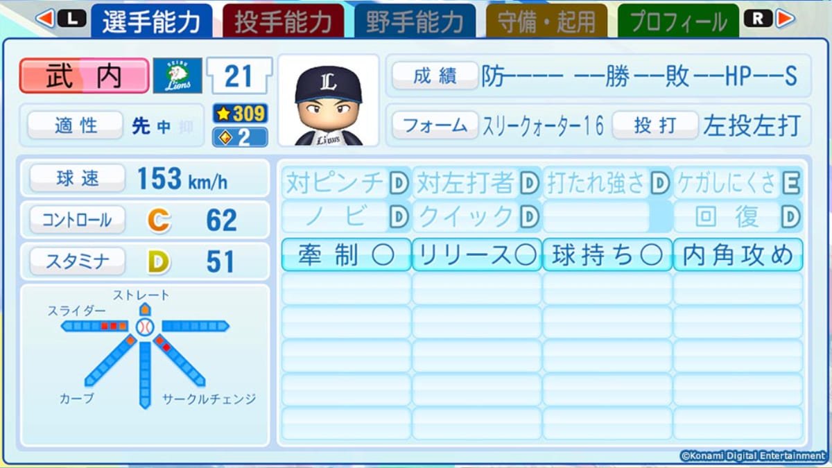 埼玉西武ライオンズ 武内夏暉