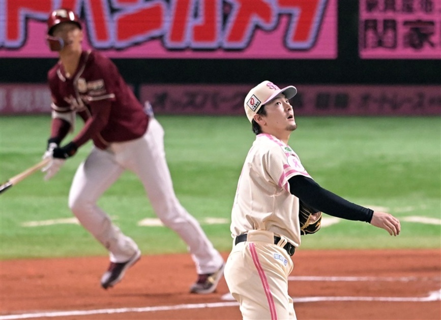 ソフトバンクホークス有原、3試合連続で初回失点 ピンクに染まった本拠地で「ブルー」 – 西日本新聞me 西日本新聞