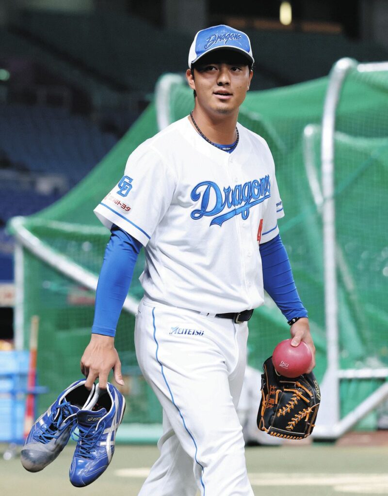 １軍に合流した土生