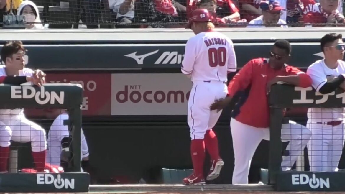 8回、堂林のチャンスメイクから代走羽月、中村奨成に代打野間に球場どよめく...無念にも無得点に終わる！広島東洋カープvs阪神タイガース 2025年5月31日