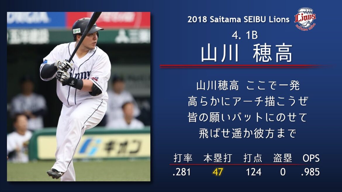 2018年 埼玉西武ライオンズ 1-9 応援歌